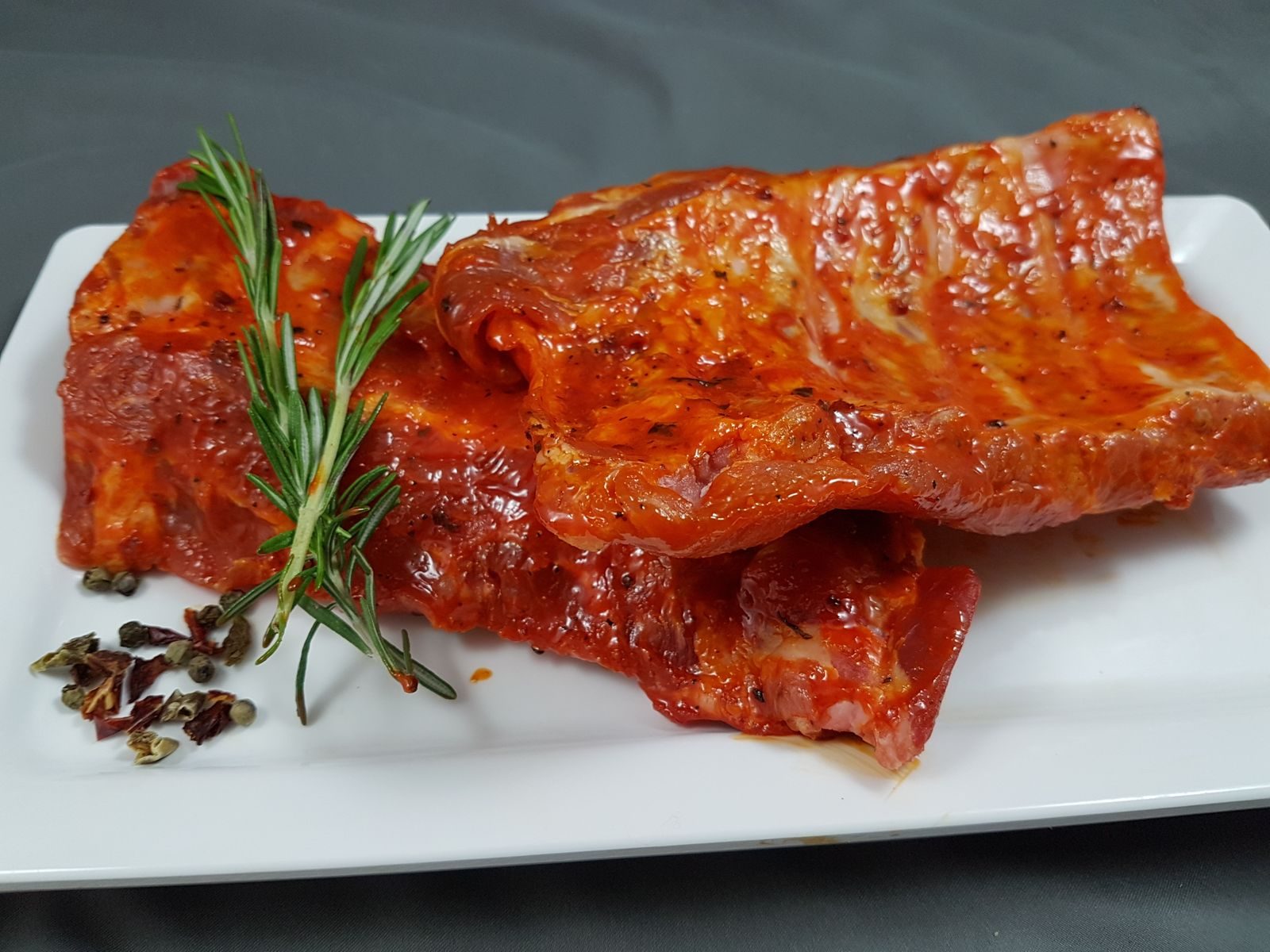 Gewürzte Spare Ribs