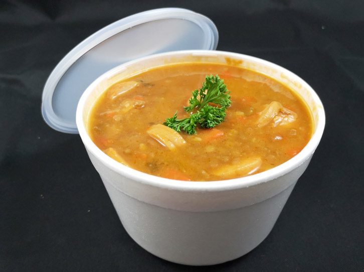 Hausgemachte Tagessuppe